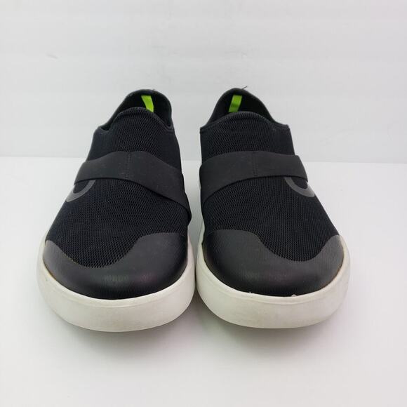Oofos OOmg Eezee Low Mens Size 13 Black Slip On Recovery Comfort Sneaker Shoes - Picture 5 of 11